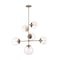 Nuvo Fixture, Pendant, 6-Lght, Incandescent, 60W, 120V, B10, Candelabra Bse, Height: 27.88 60/7125 - alternate 3